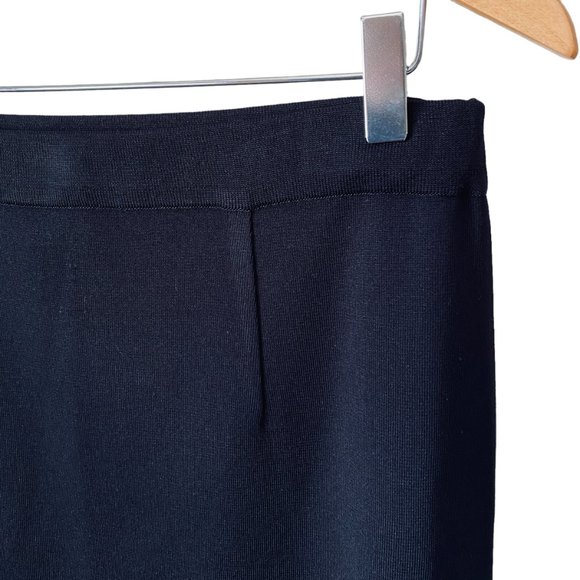 Exclusively Misook Size Small Knit Pull On Skirt Black - Picture 4 of 13